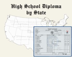 High School Diploma Printing (Large Format)