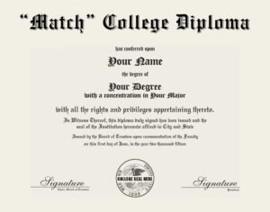 Fake College Diploma Replica