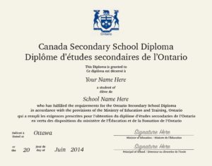 Fake Secondary Diploma Canada